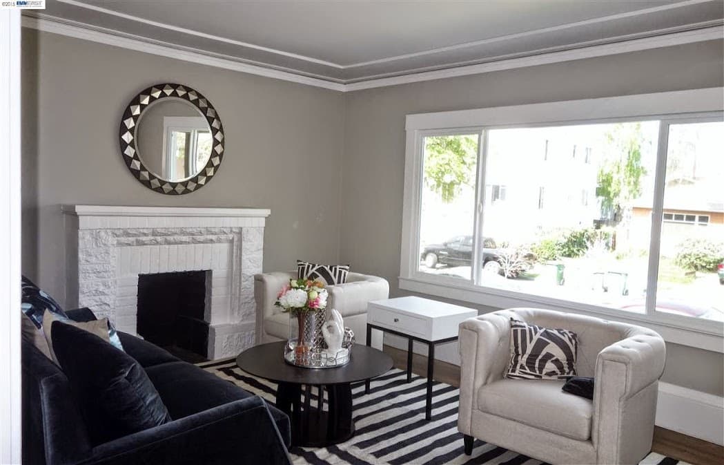 Interior living room painting